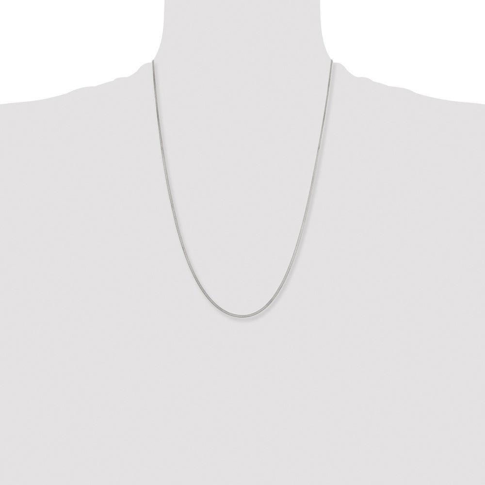 Stainless Steel Polished 1.8mm 24in Herringbone Chain