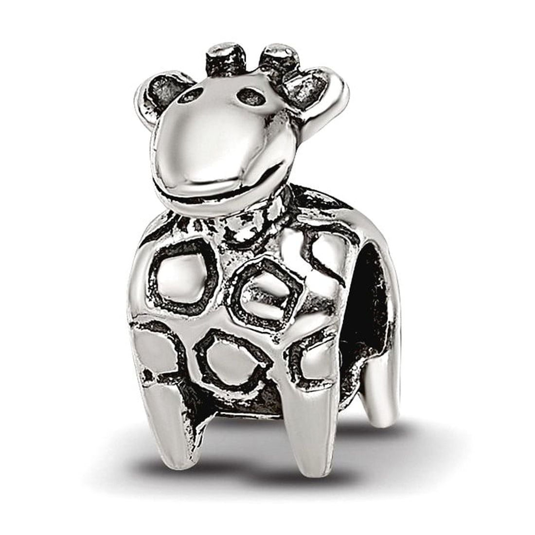 Sterling Silver Reflections Kids Giraffe Bead