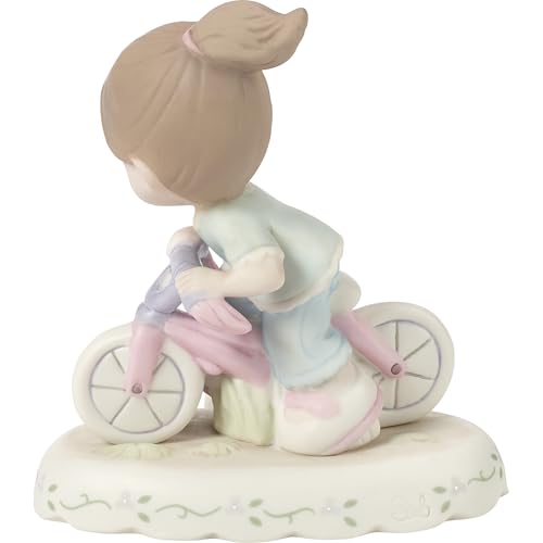 Precious Moments Growing Grace Age Six Brunette Porcelain Figurine