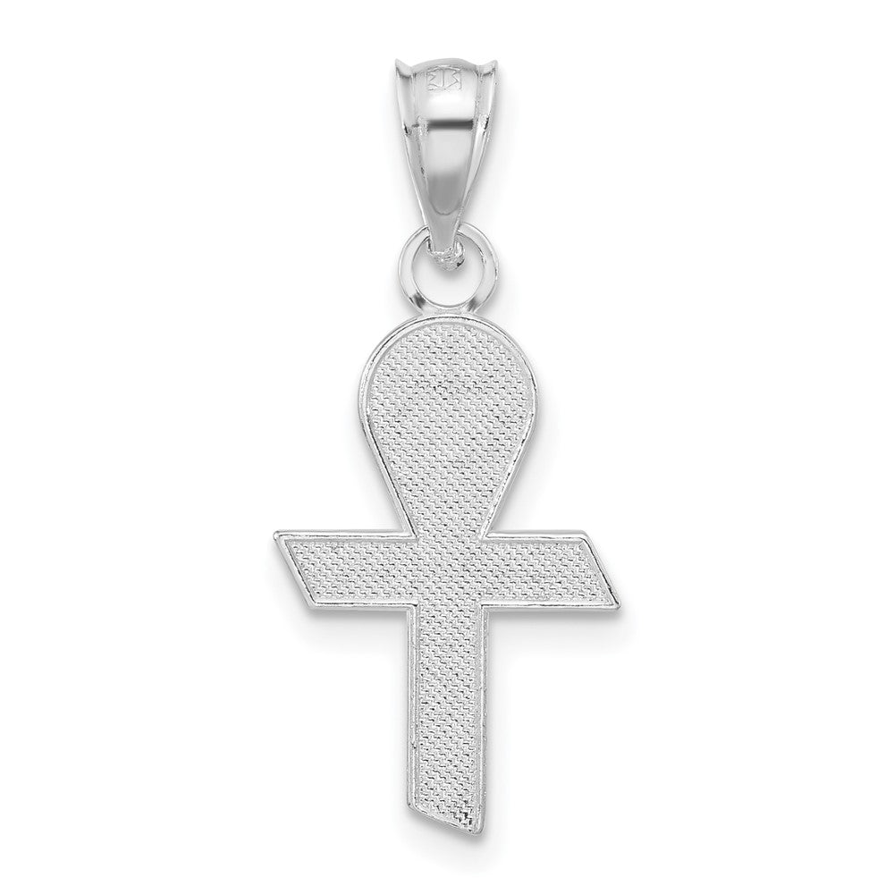 Sterling Silver Polished Mi Comunion Ribbon Pendant