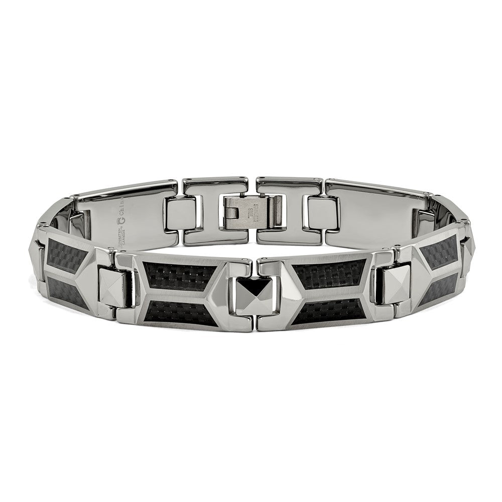 Tungsten & Carbon Fiber Men's 8.5 Bracelet