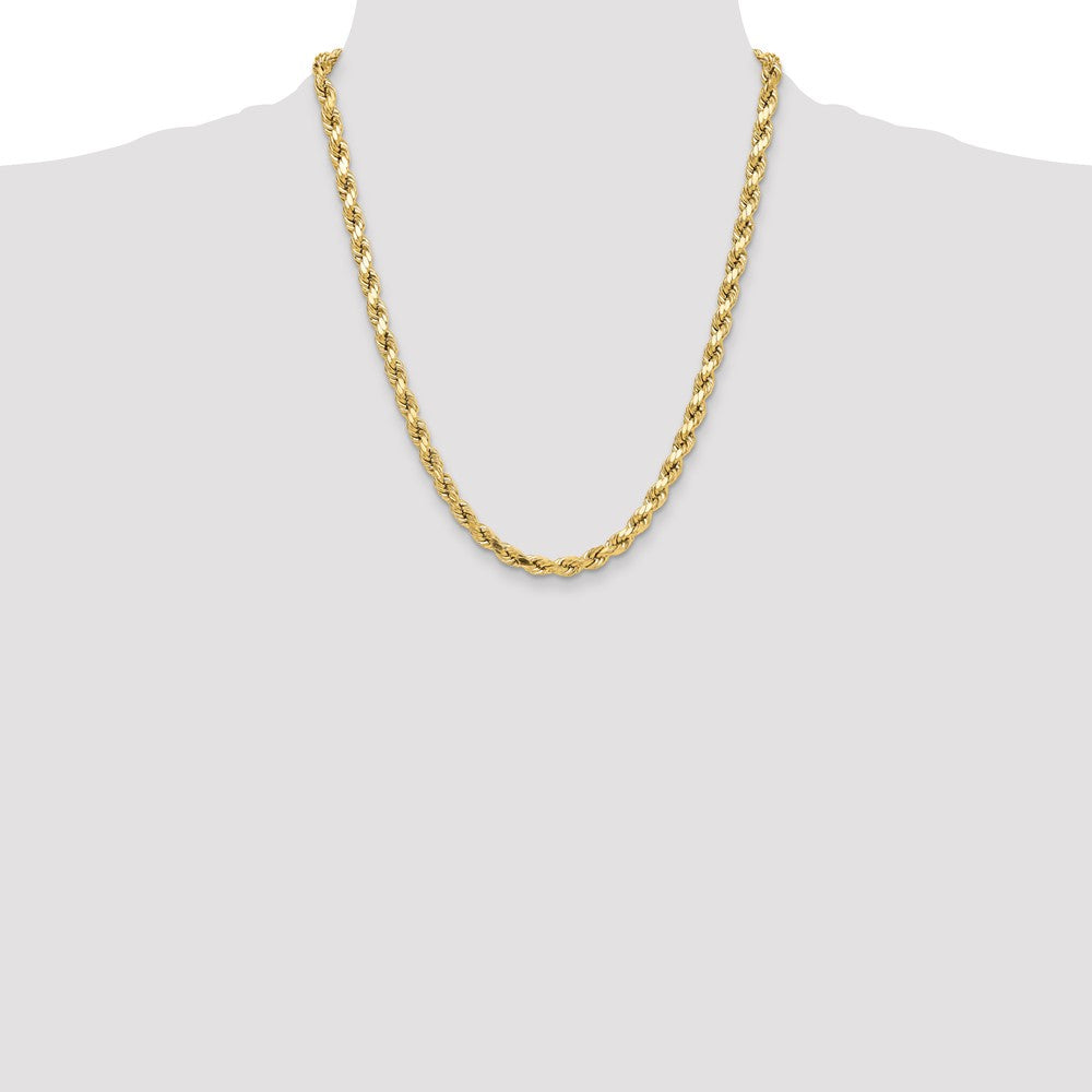 10k 6.5mm Semi-solid D/C Rope Chain