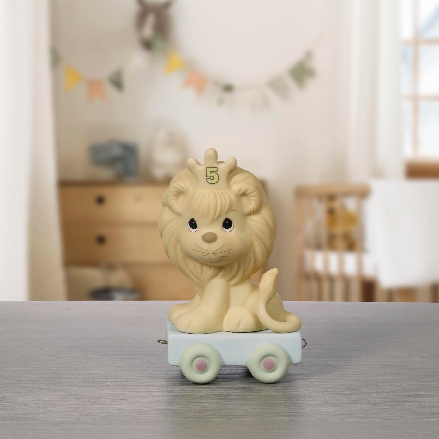 Precious Moments This Day Is Something To Roar About Age Five Lion Porcelain Figurine