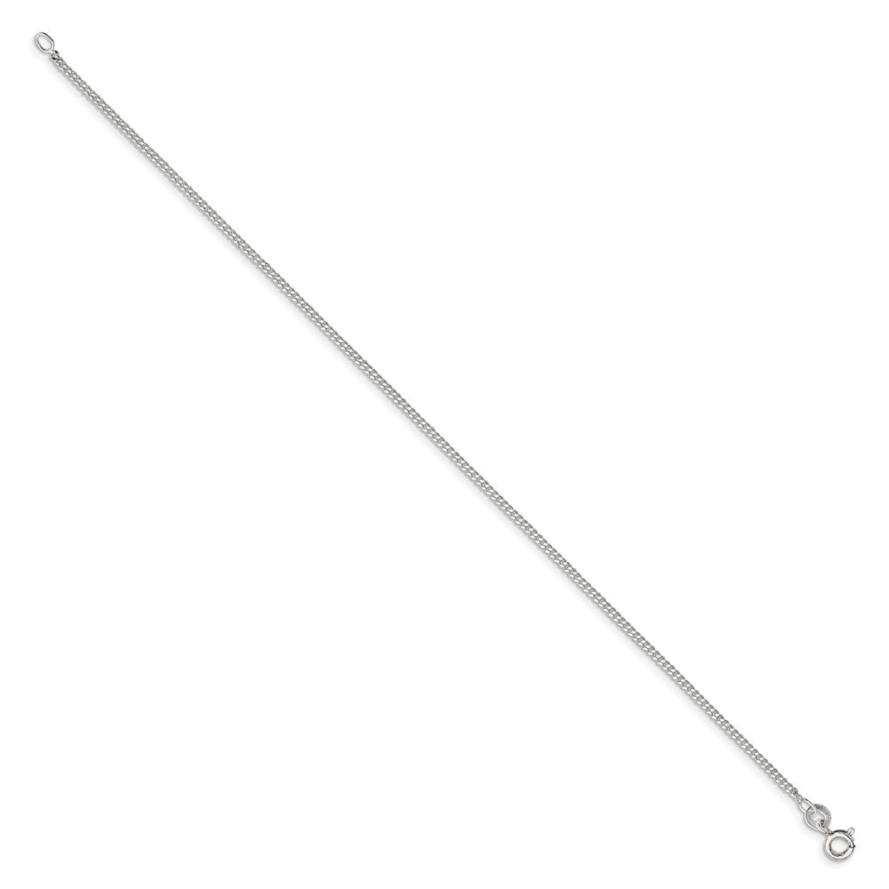 Sterling Silver 1.5mm Curb Chain 7 inches