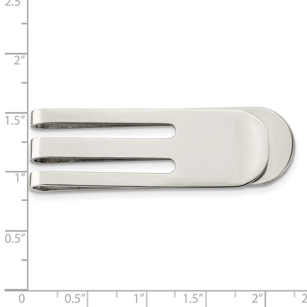 Chisel Stainless Steel Money Clip