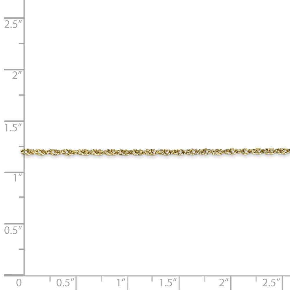 10k 1.3mm Heavy-Baby Rope Chain