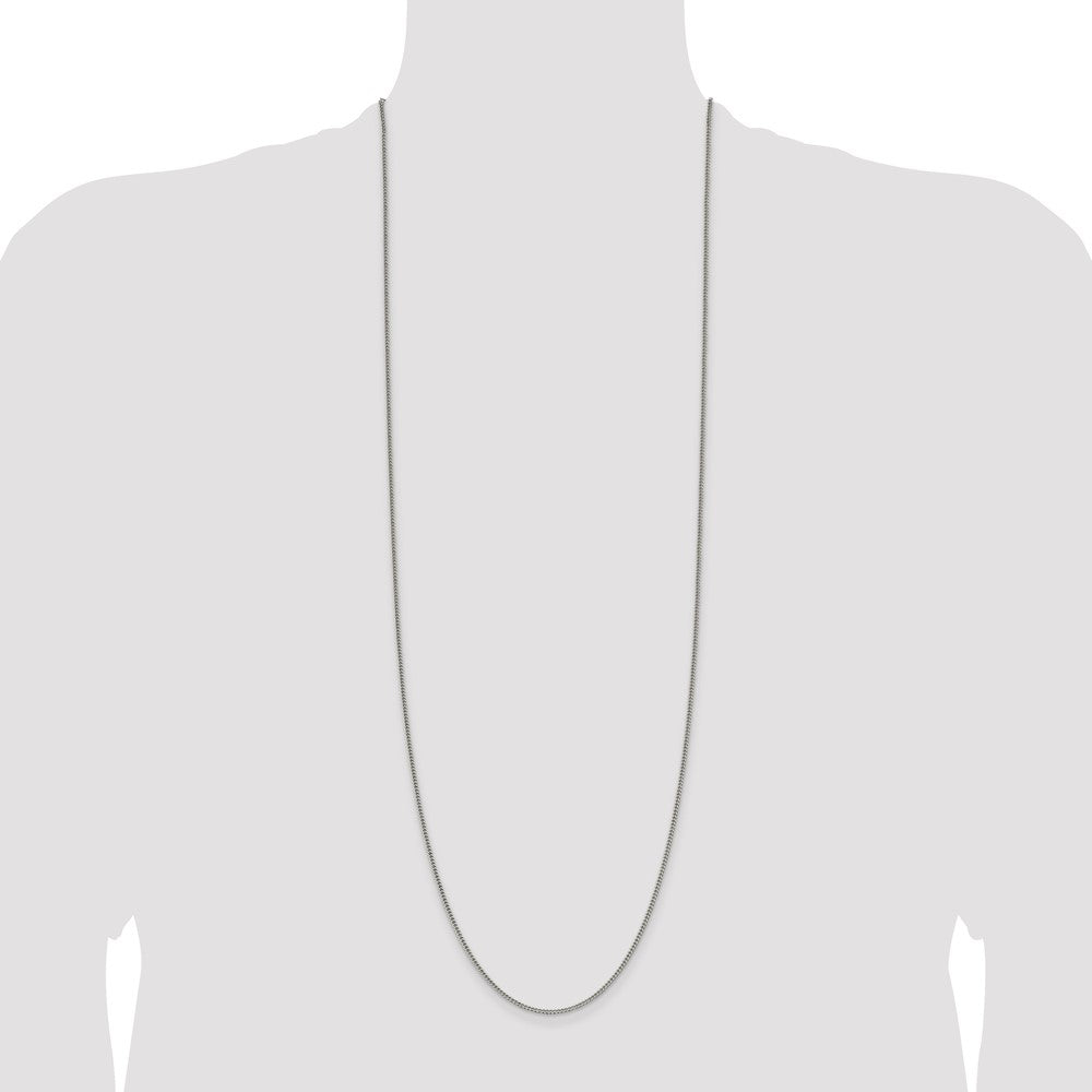 Sterling Silver 1.75mm Curb Chain