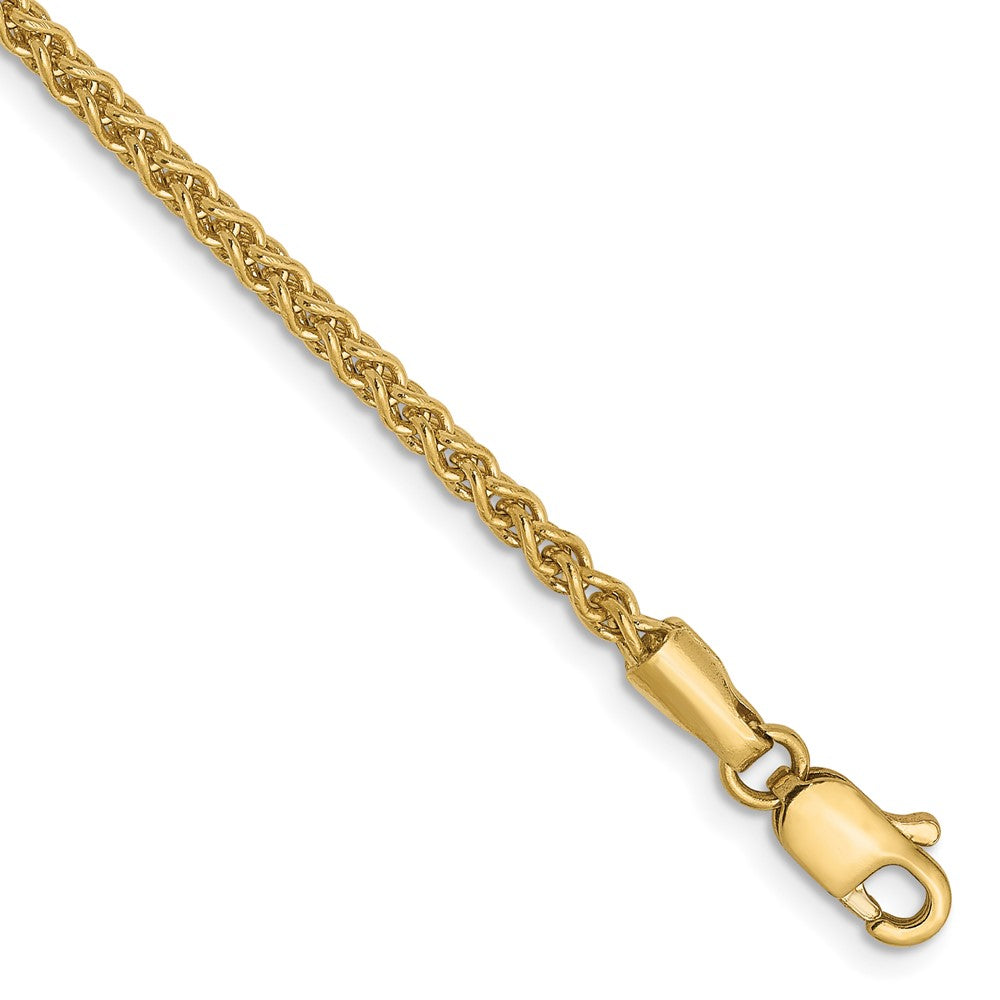 14K 2.1mm Spiga (Wheat) Chain