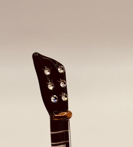 Glass Baron Cherry Acoustic Guitar Glass Figurine