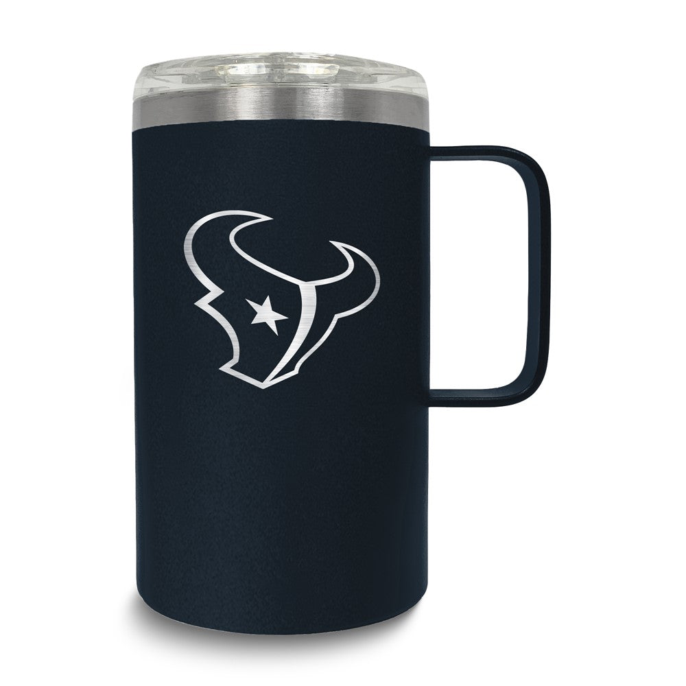 NFL Houston Texans Stainless Steel 18 oz. Hustle Mug with Lid