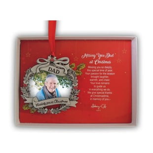 Missing You Dad, Ornament