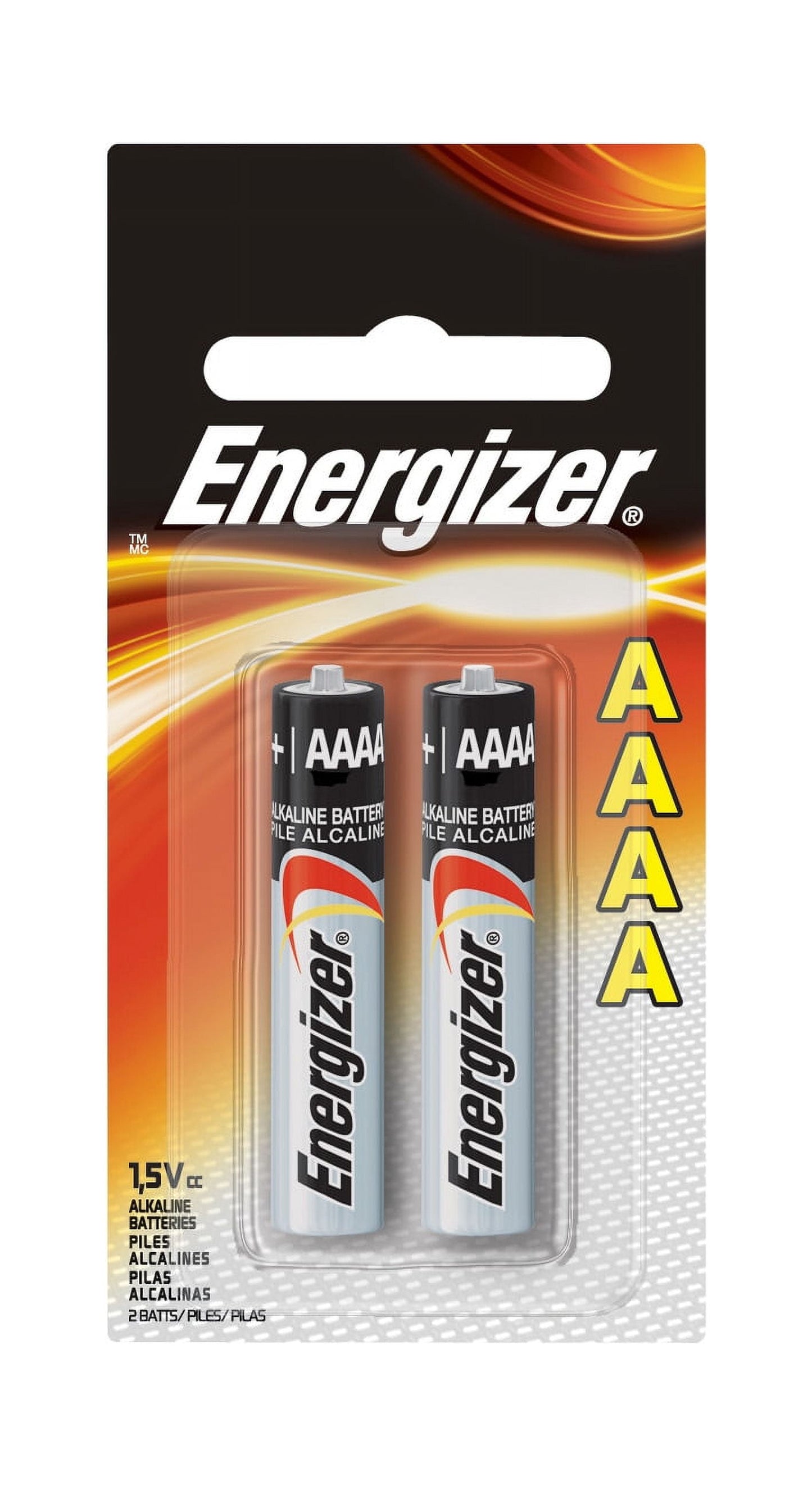 Energizer Max Alkaline AAAA Batteries - 2-Pack