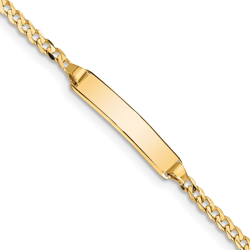 14k Baby Curb ID Bracelet 5.5 inches
