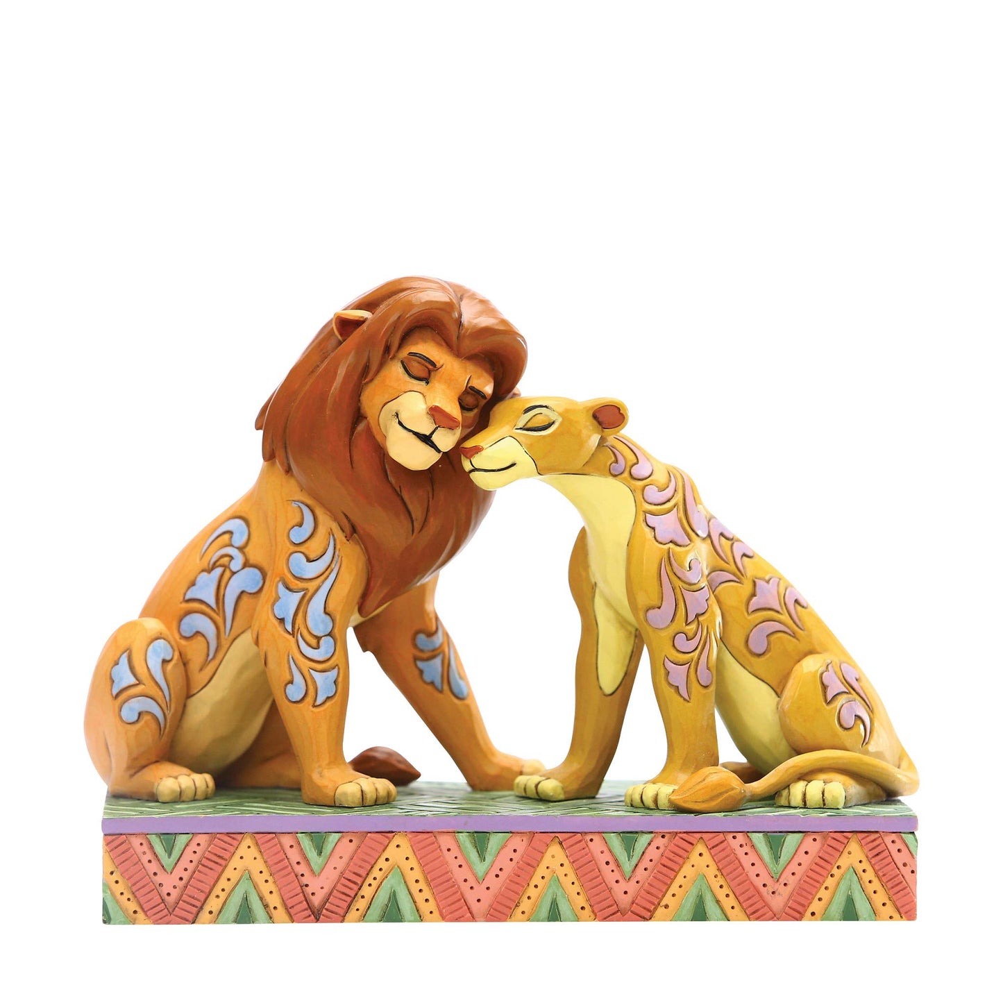 Enesco Disney Traditions by Jim Shore Simba and Nala Snuggling Figurine
