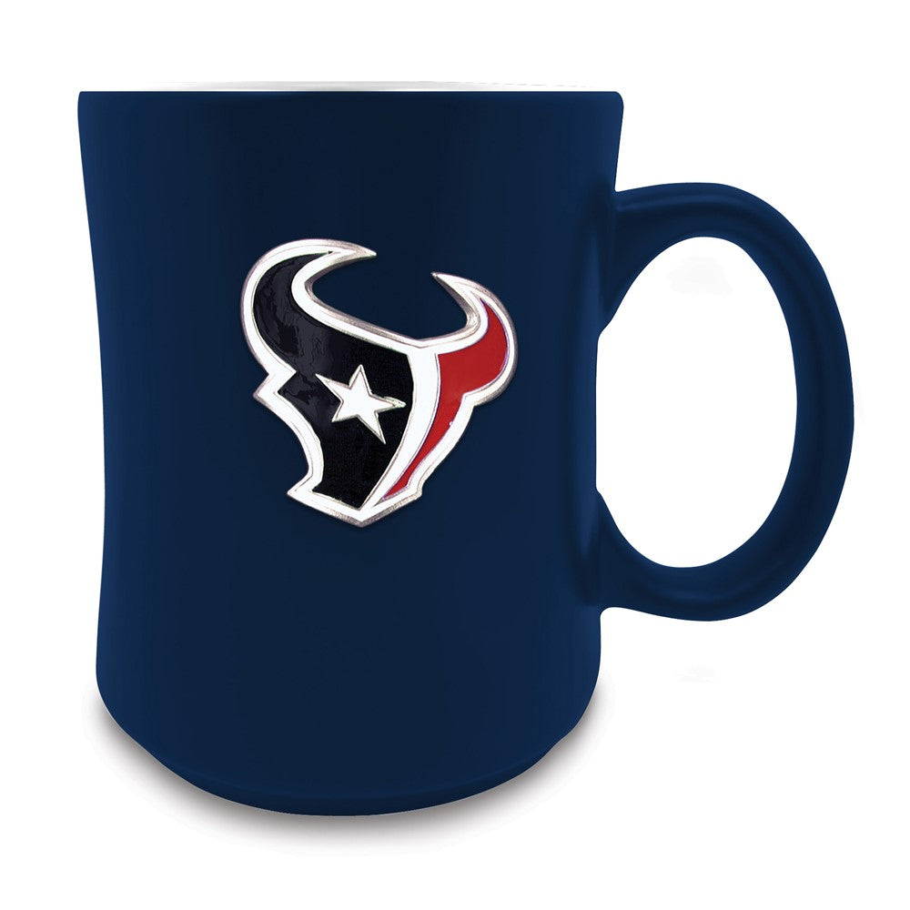 NFL Houston Texans Ceramic 19 ounce Mug with Emblem