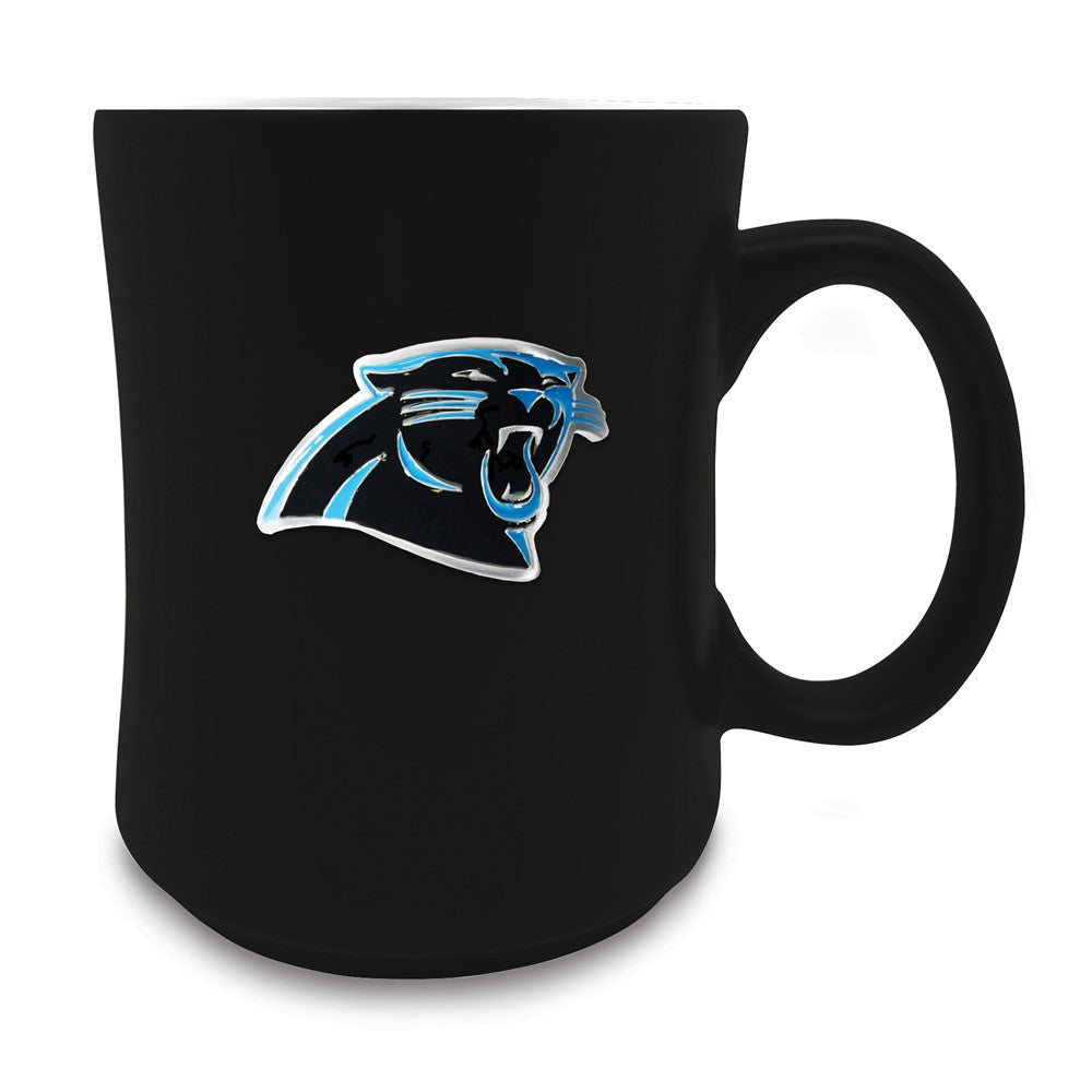 NFL Carolina Panthers Ceramic 19 ounce Mug with Emblem