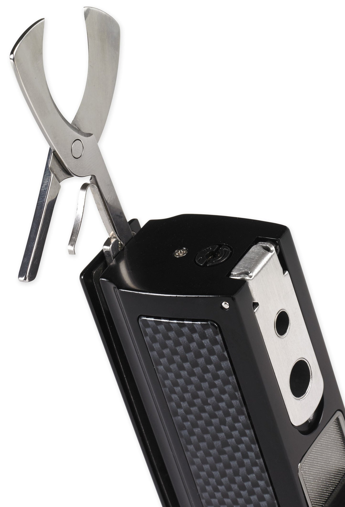 Black Label Dominator Quad Torch Table Lighter - Dark Gun Matte
