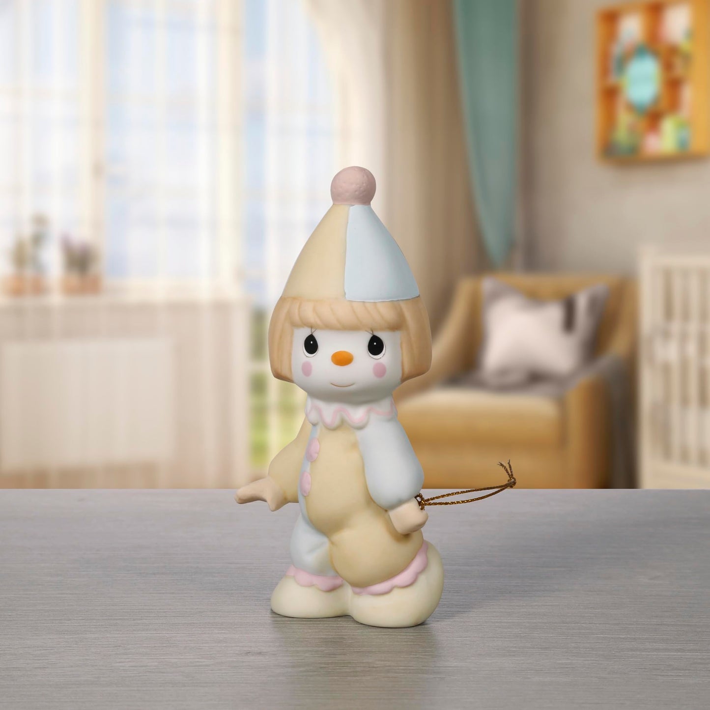 Precious Moments Bless the Days of Your Youth Birthday Clown Porcelain Figurine