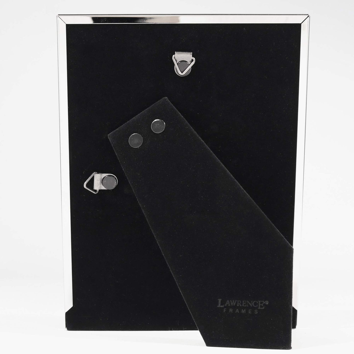 Lawrence Frames 5x7 Flat Silver Metal Picture Frame
