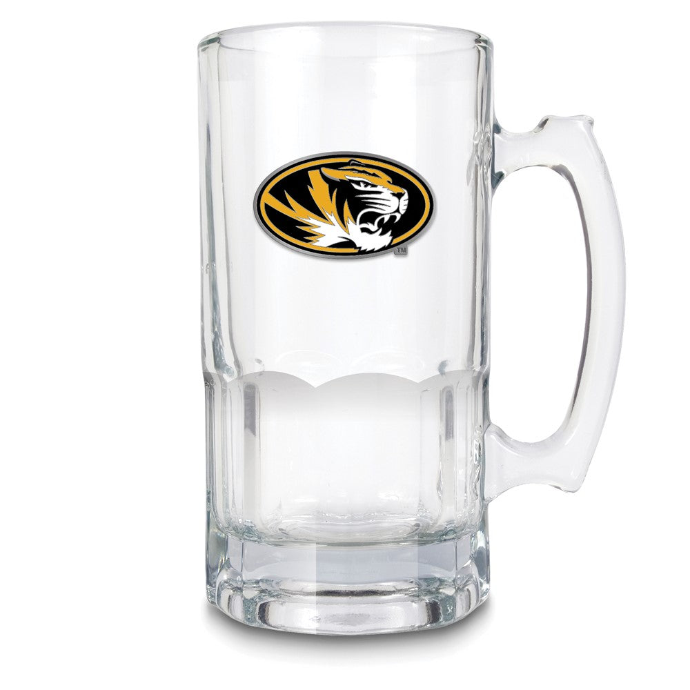 NCAA University of Missouri Glass 32 ounce Macho Mug