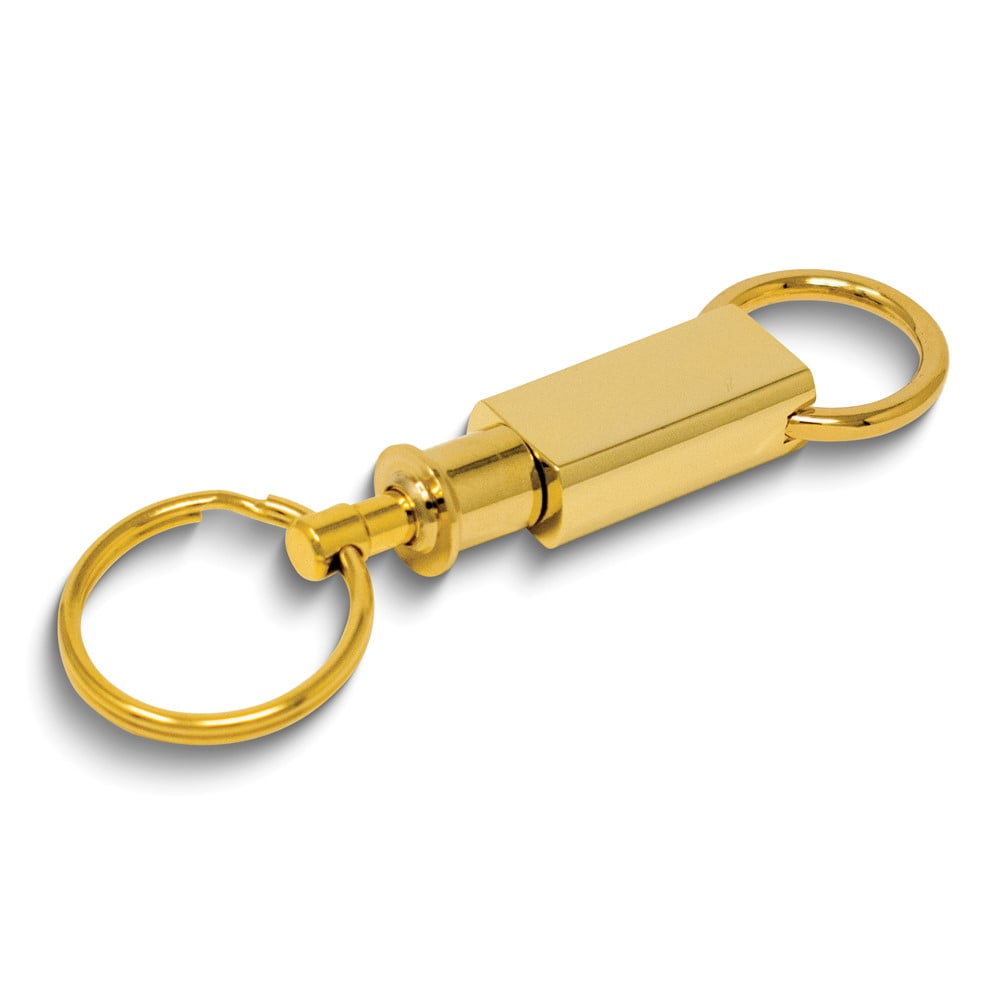 Gold-tone Valet Key Ring