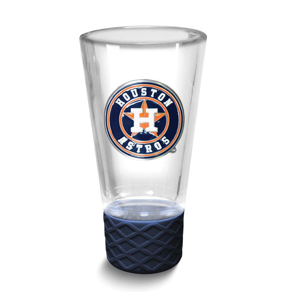 MLB Houston Astros Collectors 4 oz. Shot Glass with Silicone Base