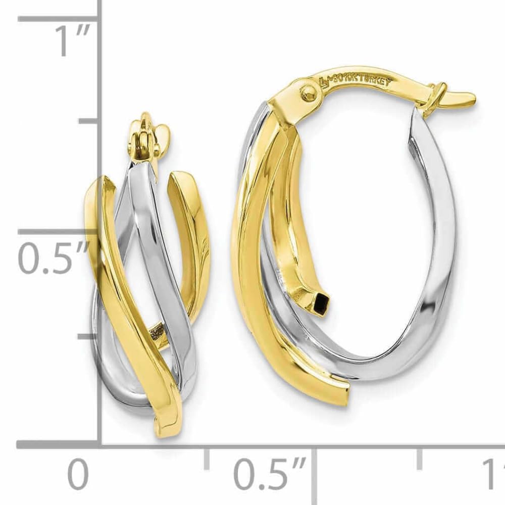 14K 6.00mm Flat Figaro Chain 7 inches