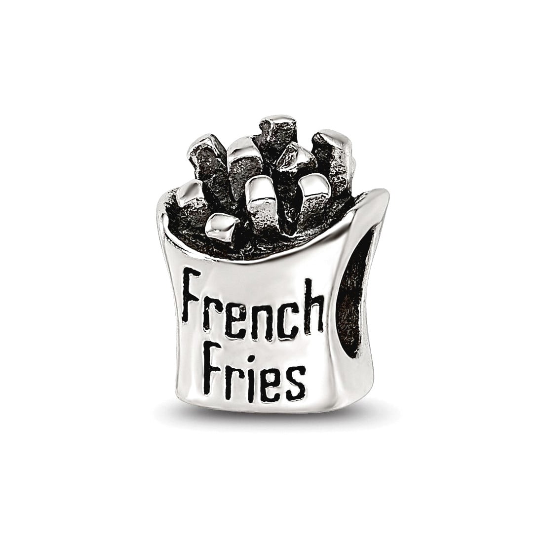 Sterling Silver Reflections French Fries Bead