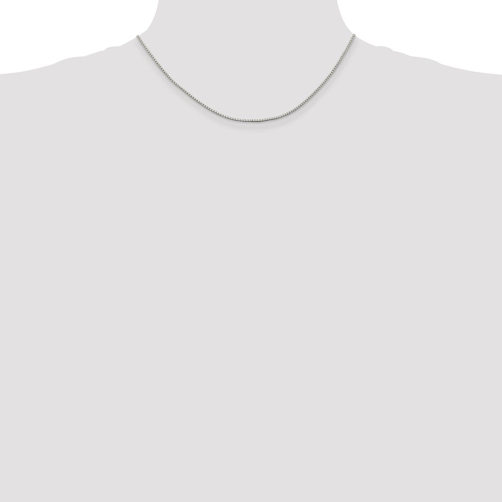 Sterling Silver 1.4mm Box Chain 16 Inches