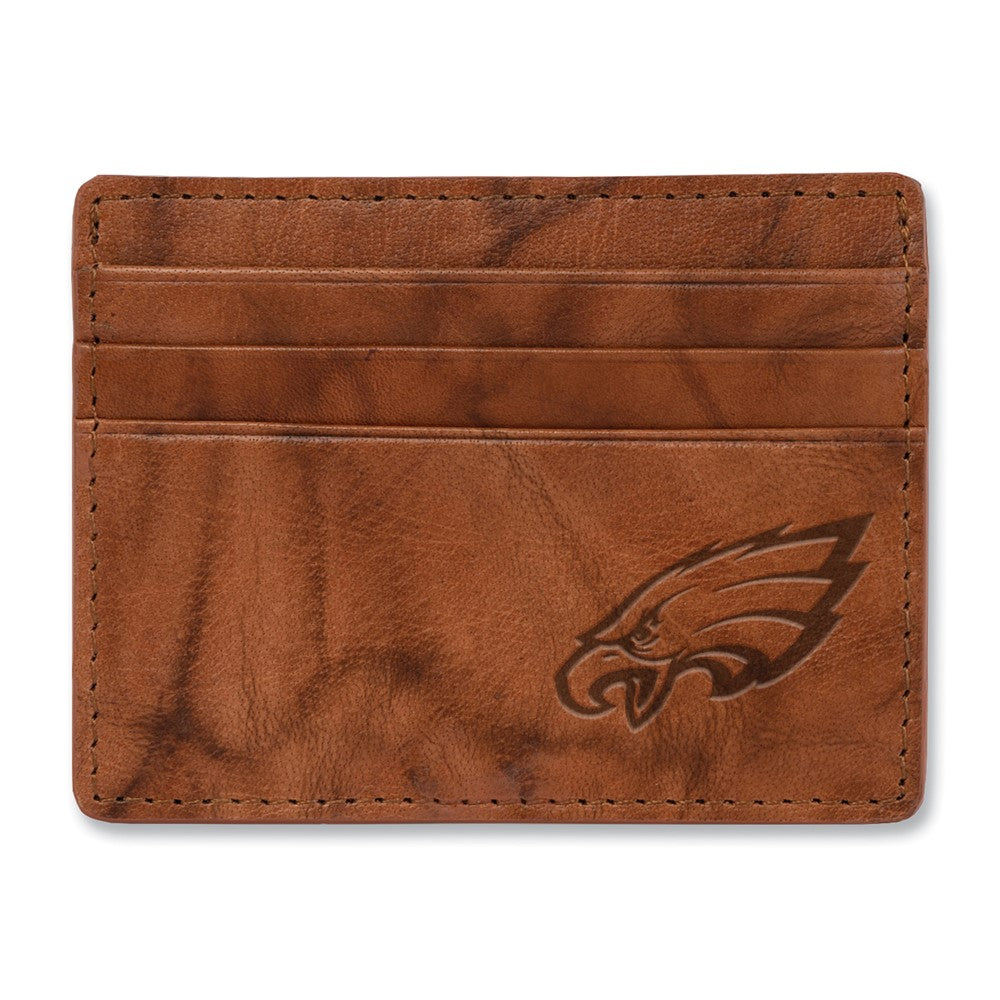 NFL Rico Industries Philadelphia Eagles Leather Credit Cart Wallet