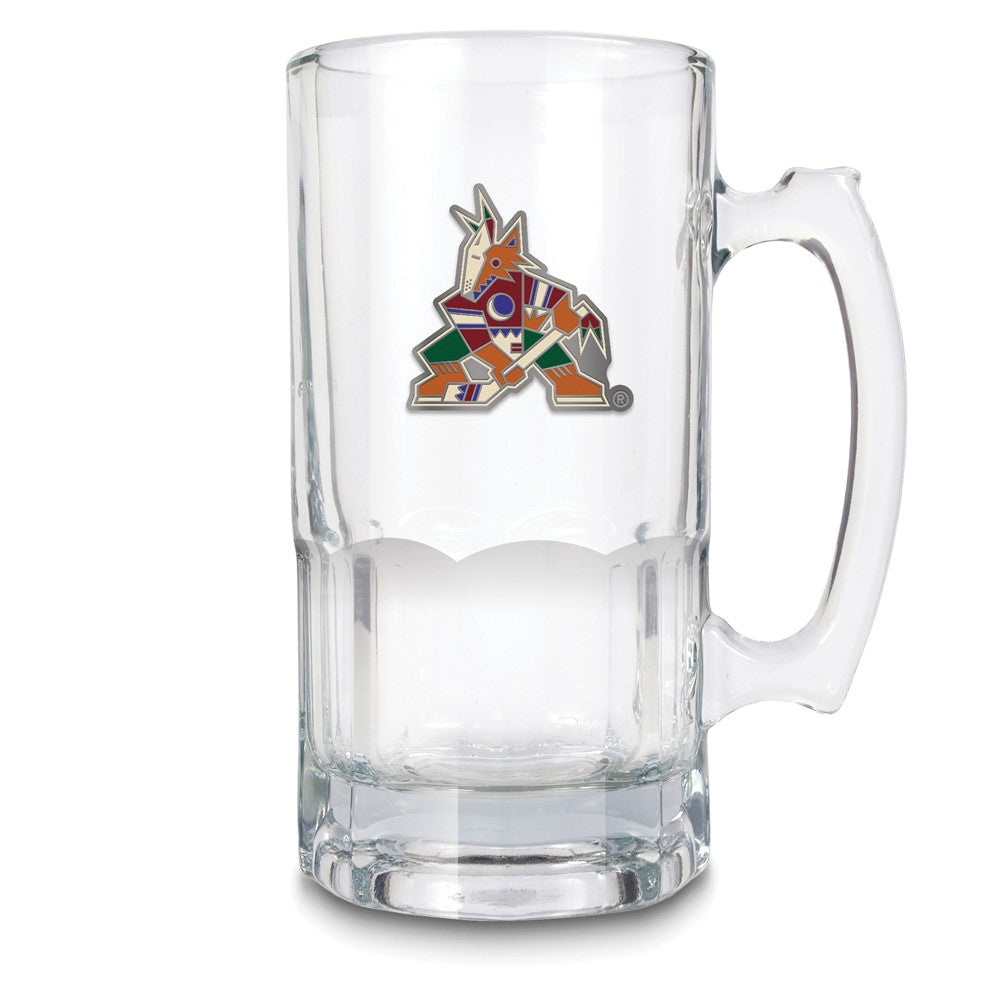 NHL Arizona Coyotes Glass 32 ounce Macho Mug