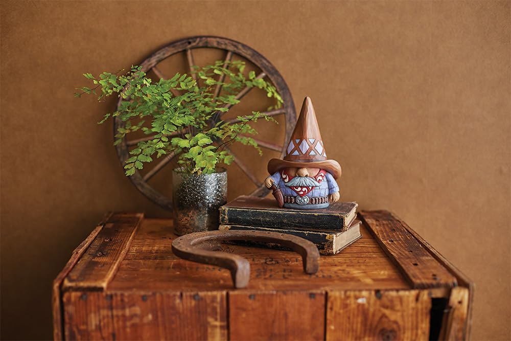 Enesco Jim Shore Cowboy Gnome, Figurine, 6.75in H