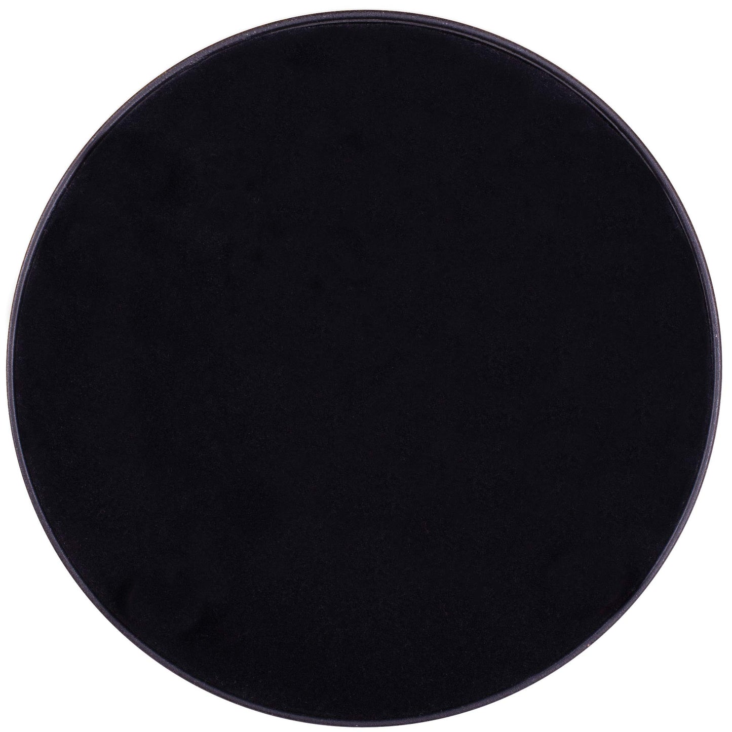 DANCE Black Finish Resin Round Keepsake Box QGM11652