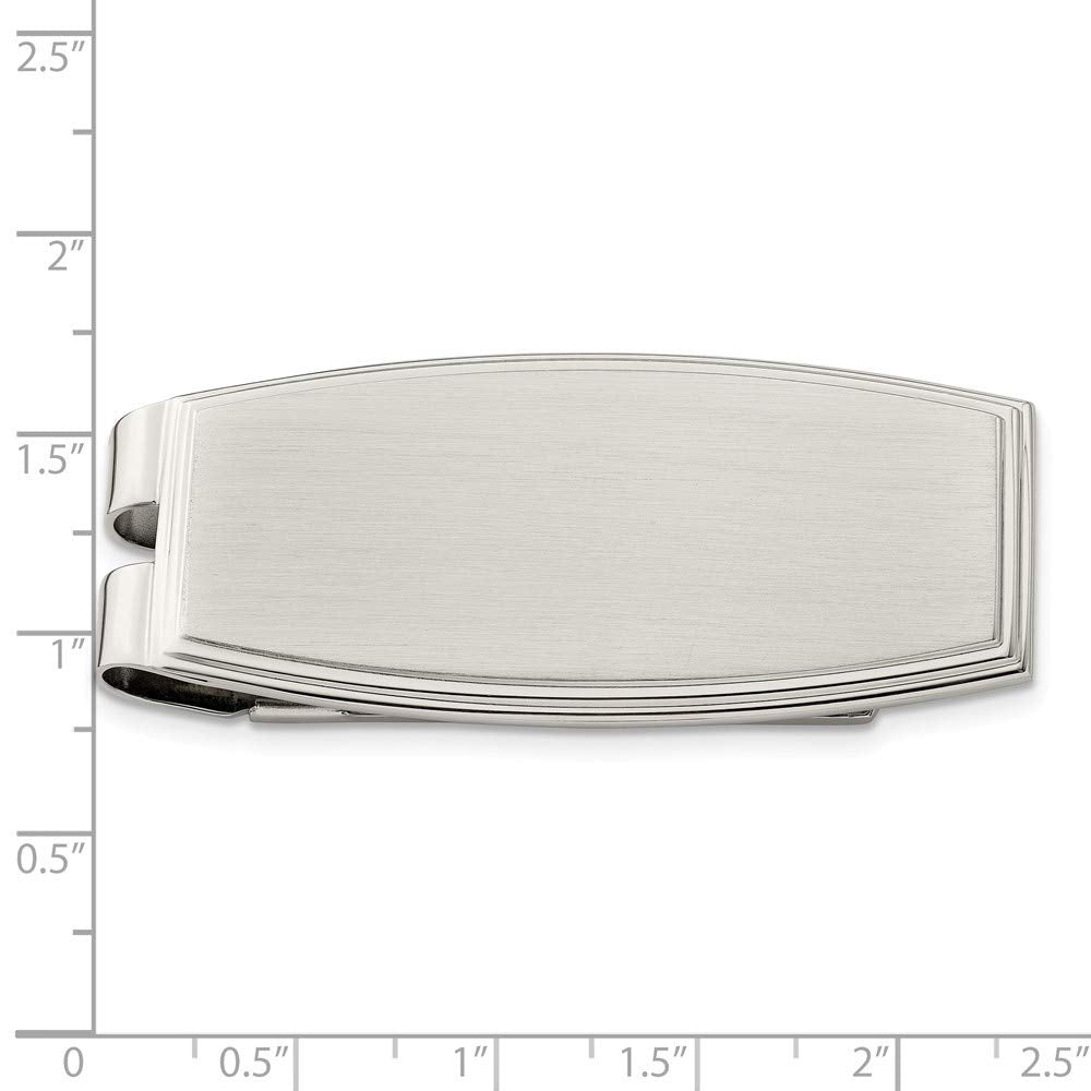 Chisel Stainless Steel Money Clip