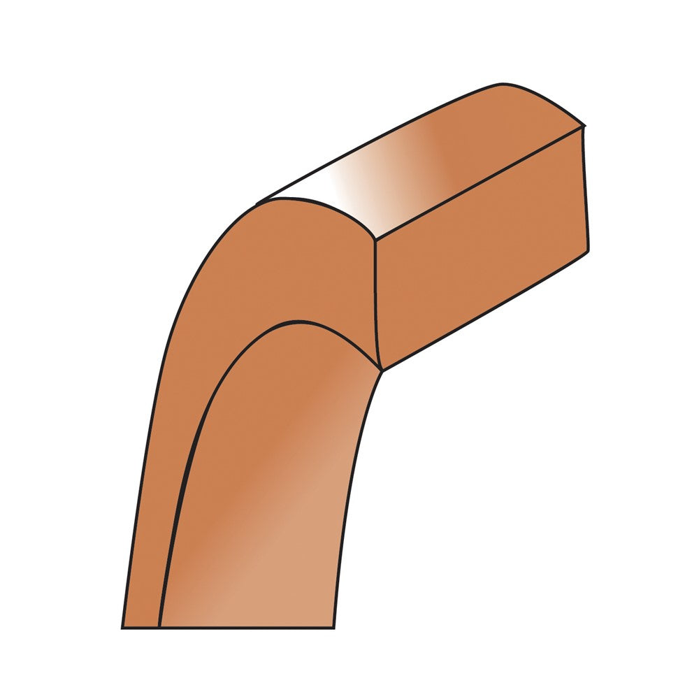 10k Rose Gold 2mm Lightweight Flat Wedding Band Size 8.5