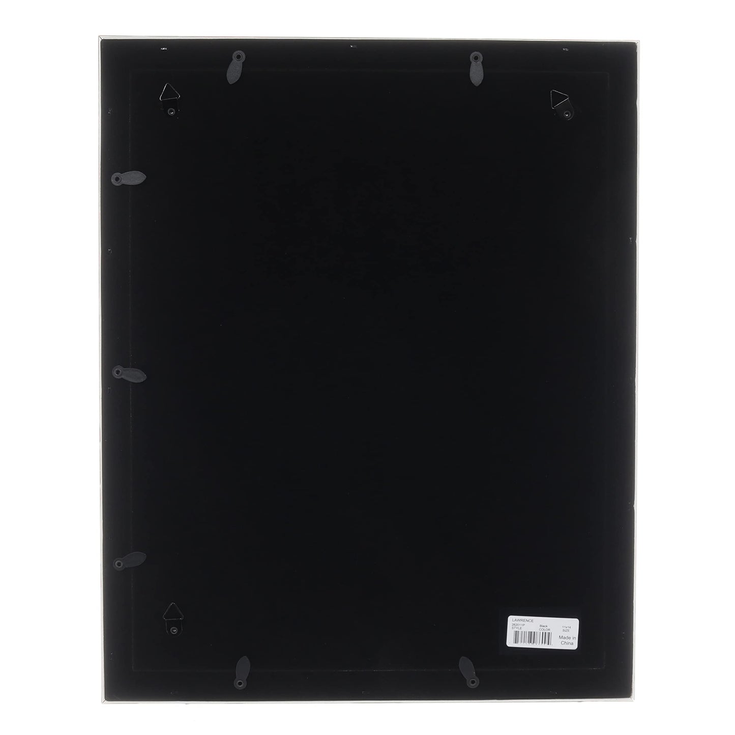 LEXINGTON 11x14 8x10 Fancy Mat Black Frame by Lawrence - 8x10