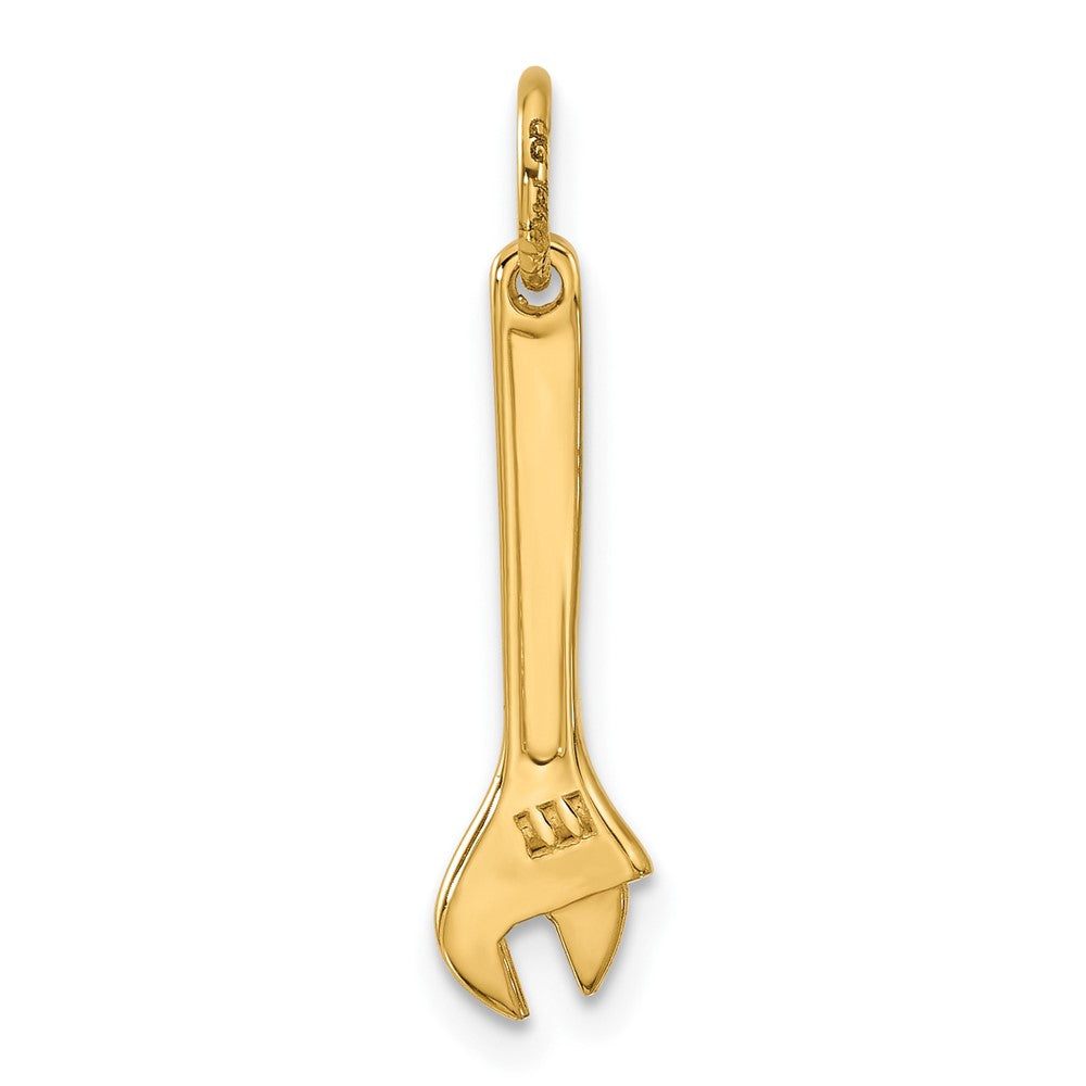 14k Yellow Gold Fancy Wrench