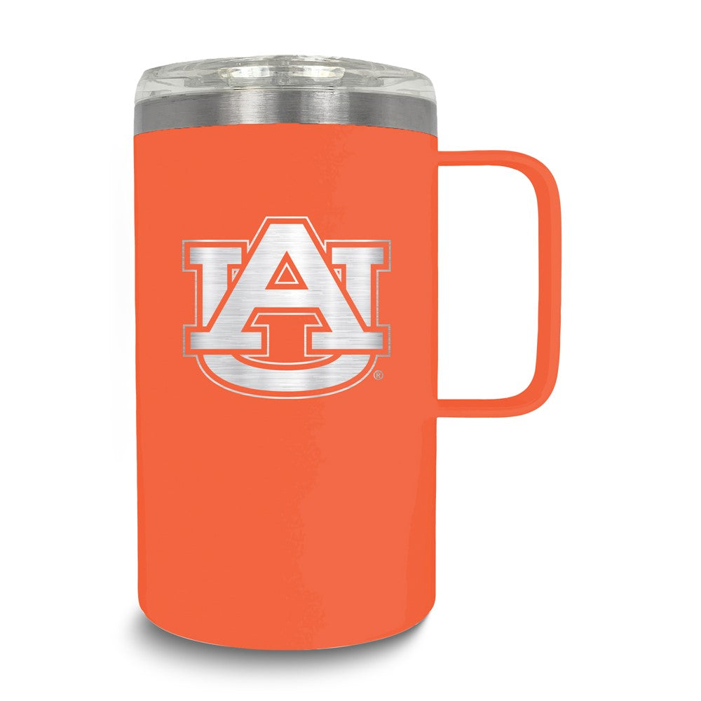 Collegiate Auburn Stainless Steel 18 oz. Hustle Mug with Lid