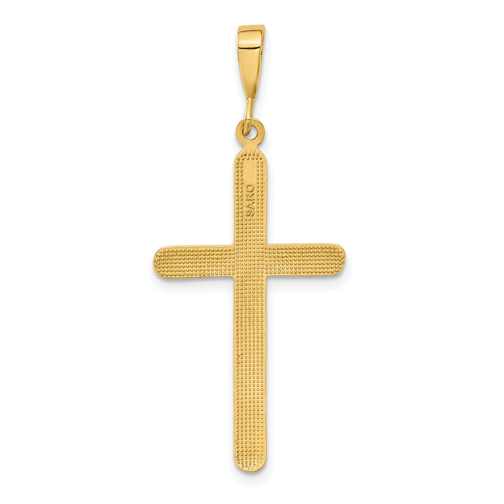 10k Cross Pendant Yellow Gold