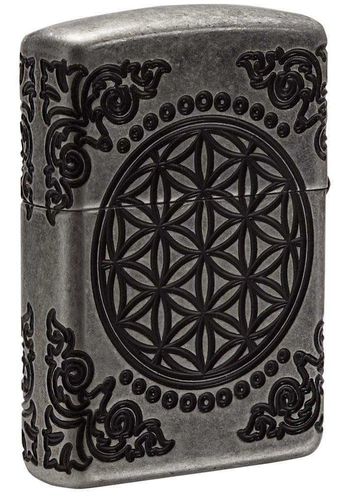Zippo Armor Tree of Life Design Windproof Pocket Lighter