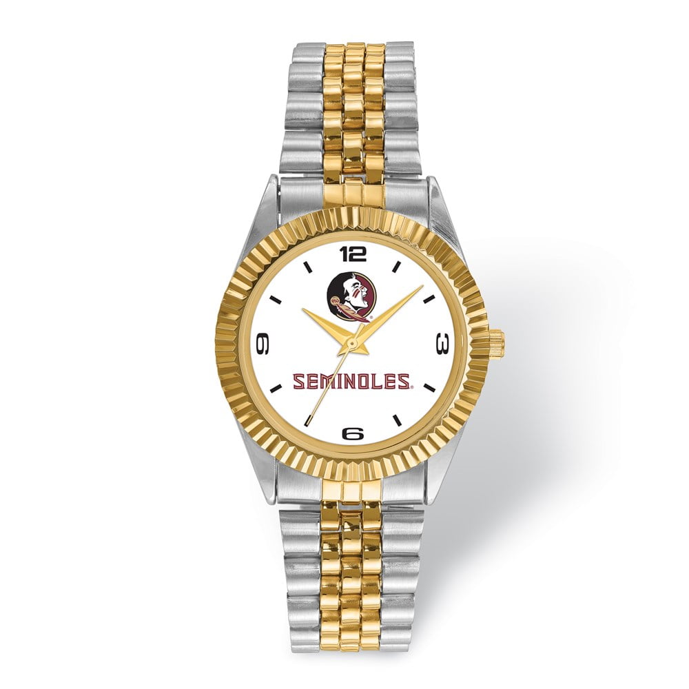 LogoArt Florida State University Pro Two-tone Gents Quartz Watch QFSU165