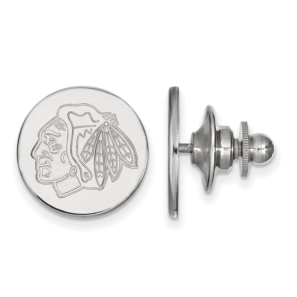 Chicago Blackhawks Lapel Pin (Sterling Silver)
