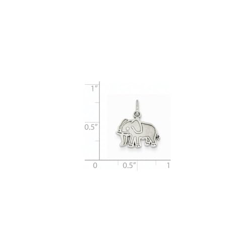 Sterling Silver Hearts Dangle Necklace w/2in ext.