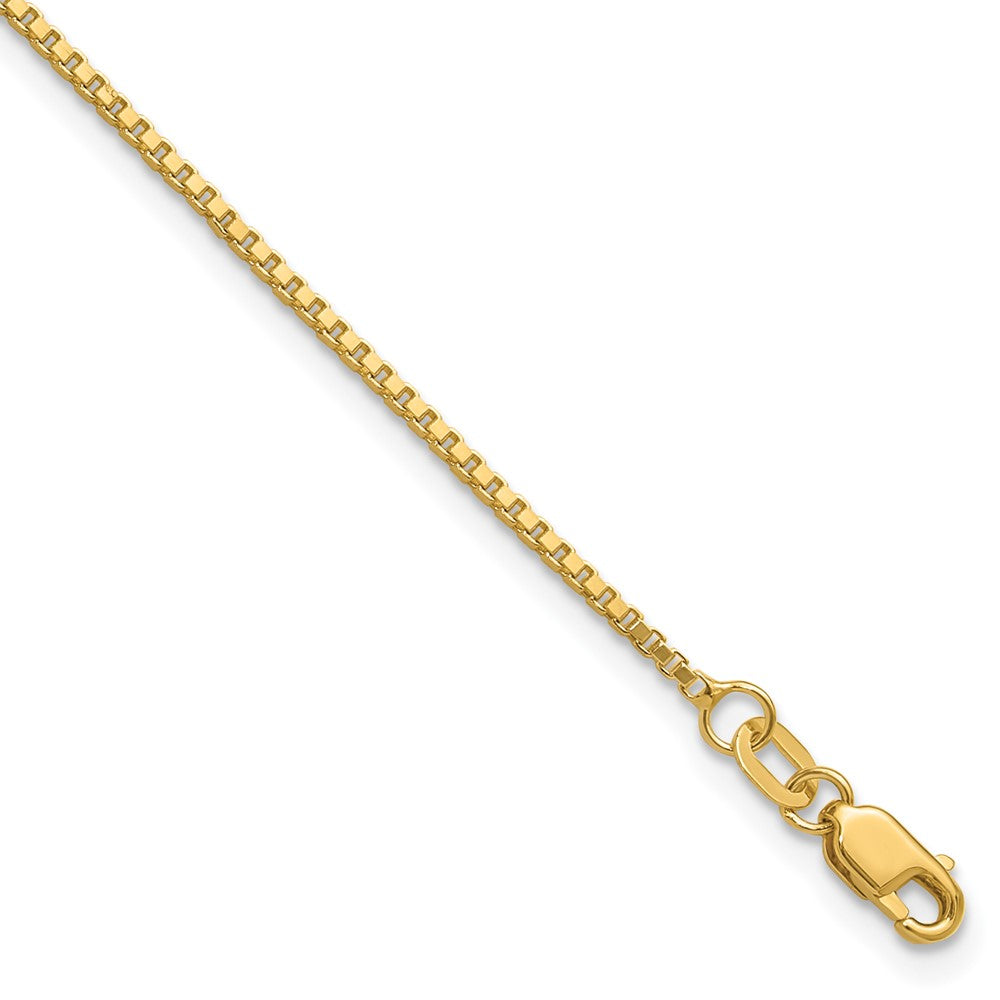 14K 1.10mm Box Chain