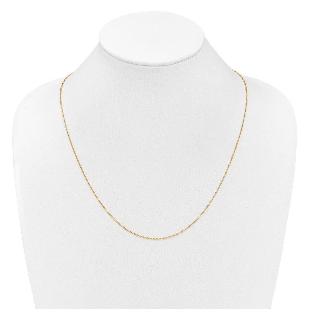 14K Adjustable 1.1mm Franco Chain