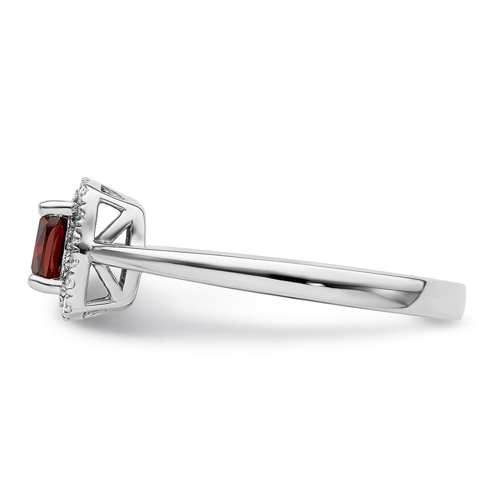 10kw ANT Garnet and Diamond Ring