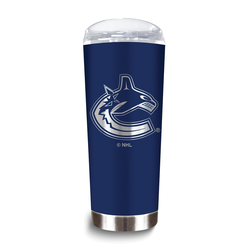 NHL Vancouver Canucks Stainless Steel 18 oz. Roadie Tumbler with Lid