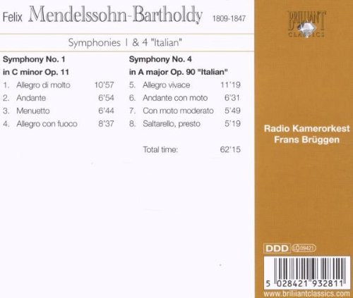 Symphonies 1 & 4