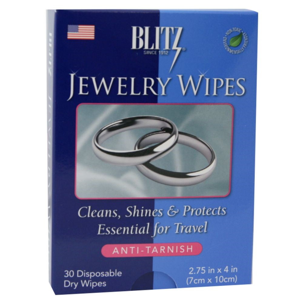 Blitz Stainless Steel Care Quick Wipes, 30 Ct