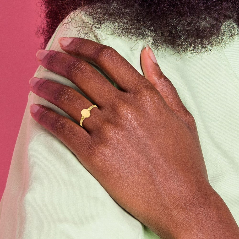 14k Signet Ring Size 3